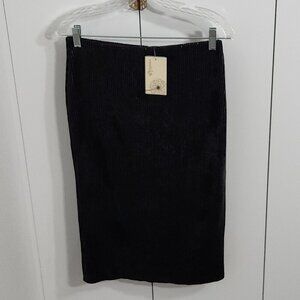 NWT Everleigh Skirt Size M Black Sequence Formal